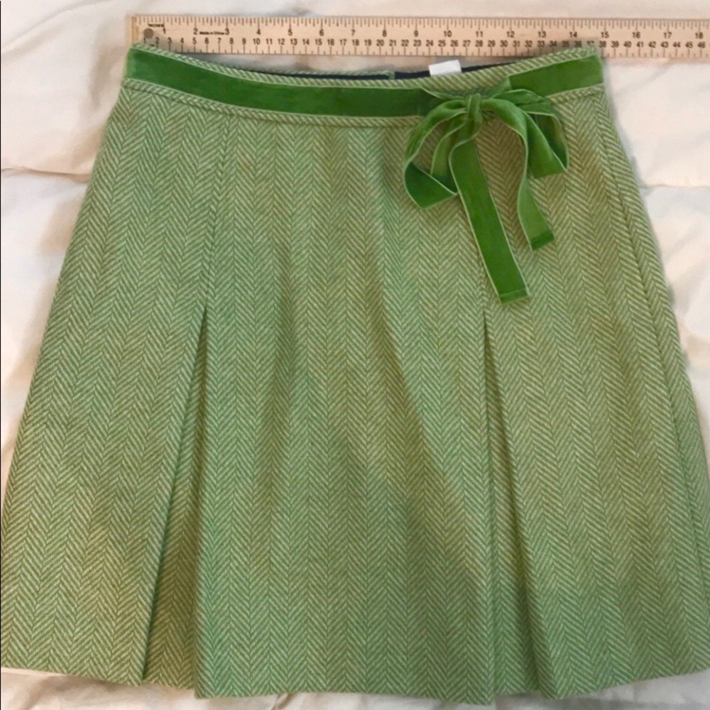 J. Crew Herringbone Skirt - EUC!